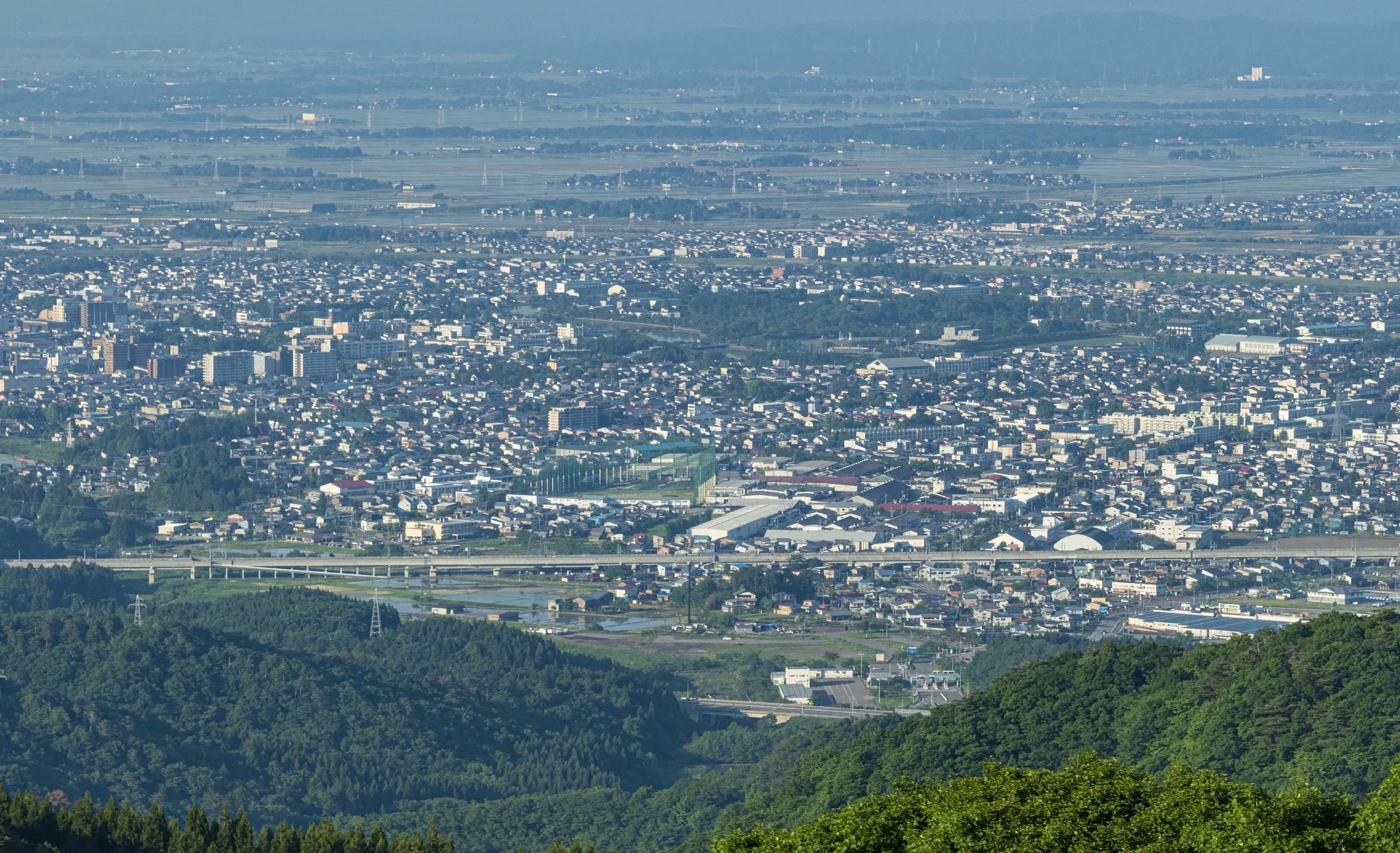 上越の街